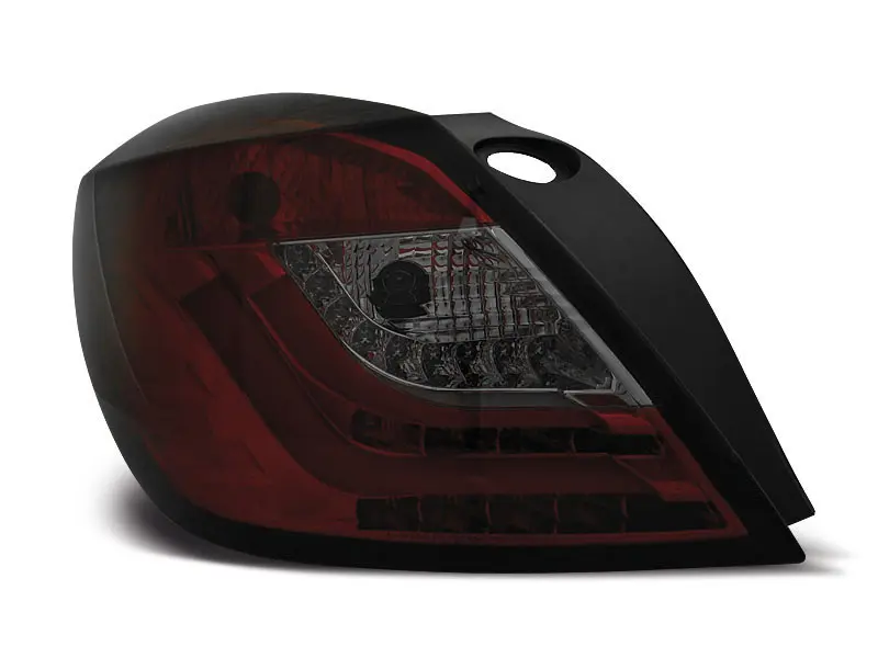Baklykter LED OPEL ASTRA H 2004-2009 3D GTC RED SMOKE – bilde 5