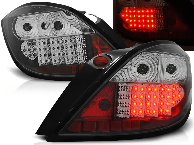 Baklykter LED OPEL ASTRA H 2004-2009 5D BLACK – bilde 2