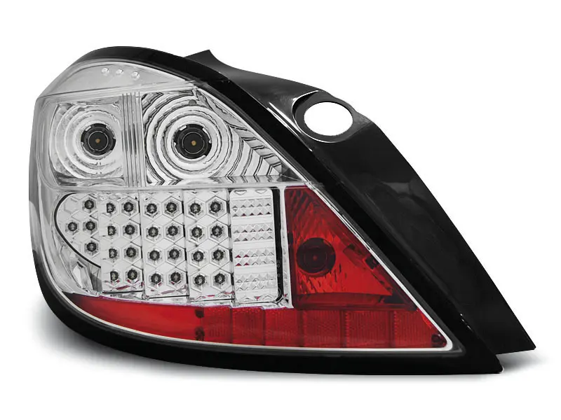 Baklykter LED OPEL ASTRA H 2004-2009 5D CHROME – bilde 3