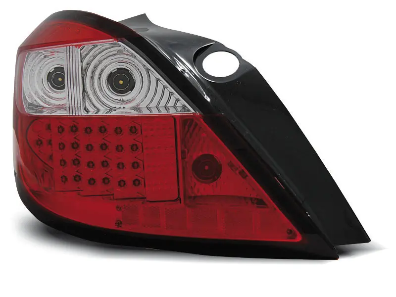 Baklykter LED OPEL ASTRA H 2004-2009 RED WHITE – bilde 3