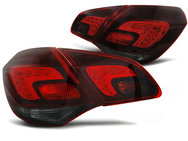 Baklykter LED OPEL ASTRA J 2010-2015 HATCHBACK RED SMOKE Image 1