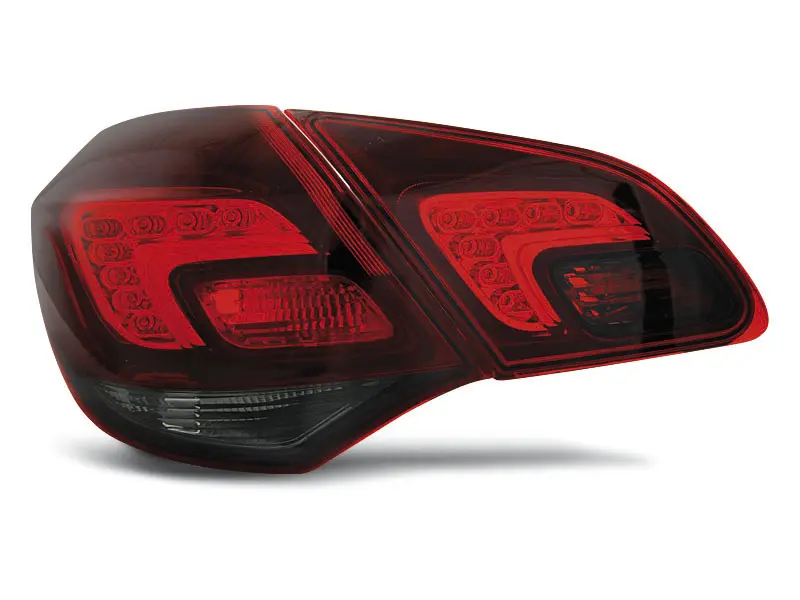 Baklykter LED OPEL ASTRA J 2010-2015 HATCHBACK RED SMOKE Image 3