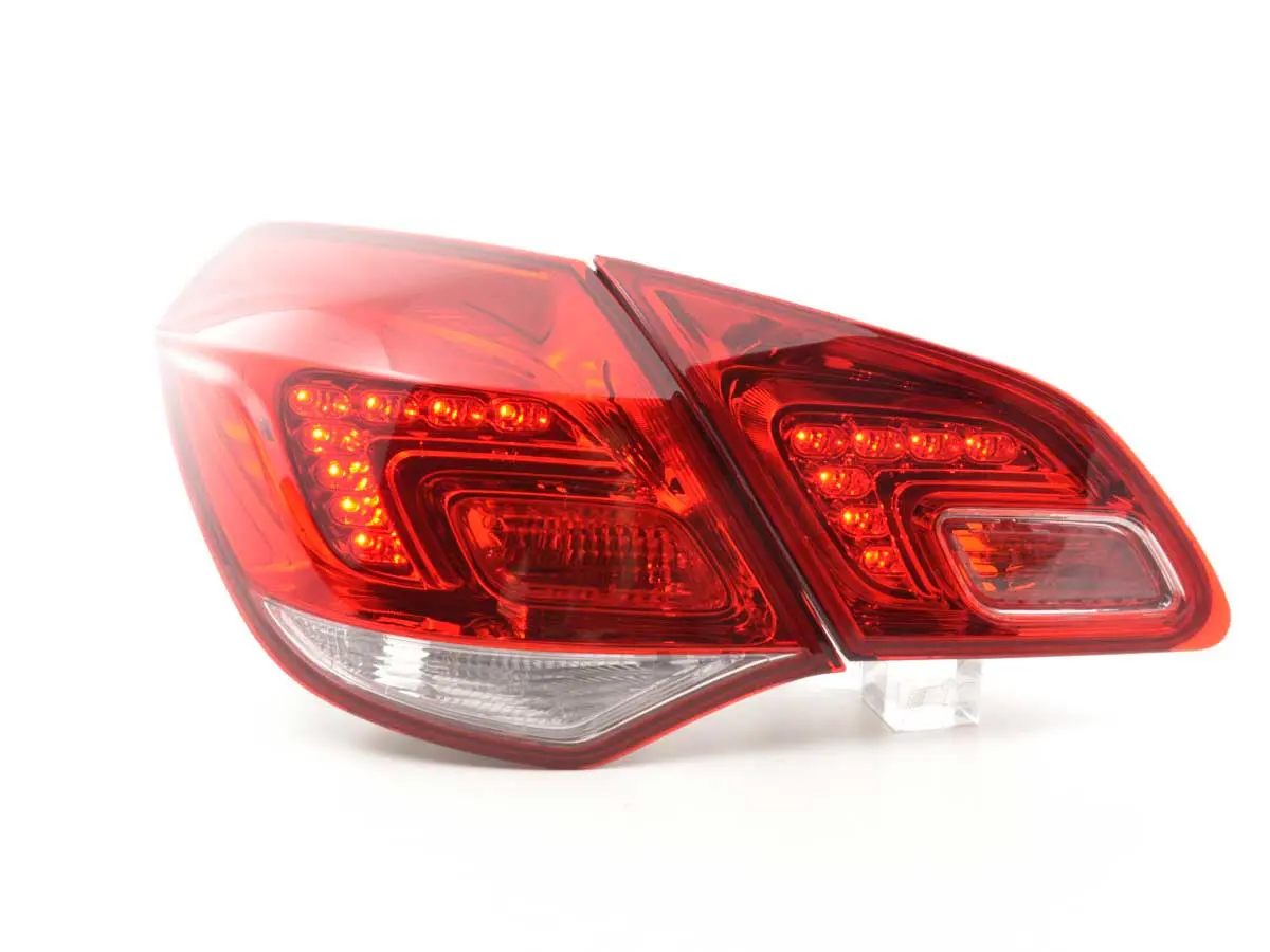 Baklykter LED OPEL ASTRA J 2010-2015 RED WHITE – bilde 2