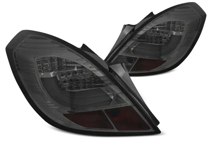 Baklykter LED OPEL CORSA D 3D 2006-2014 SMOKE LED – bilde 5