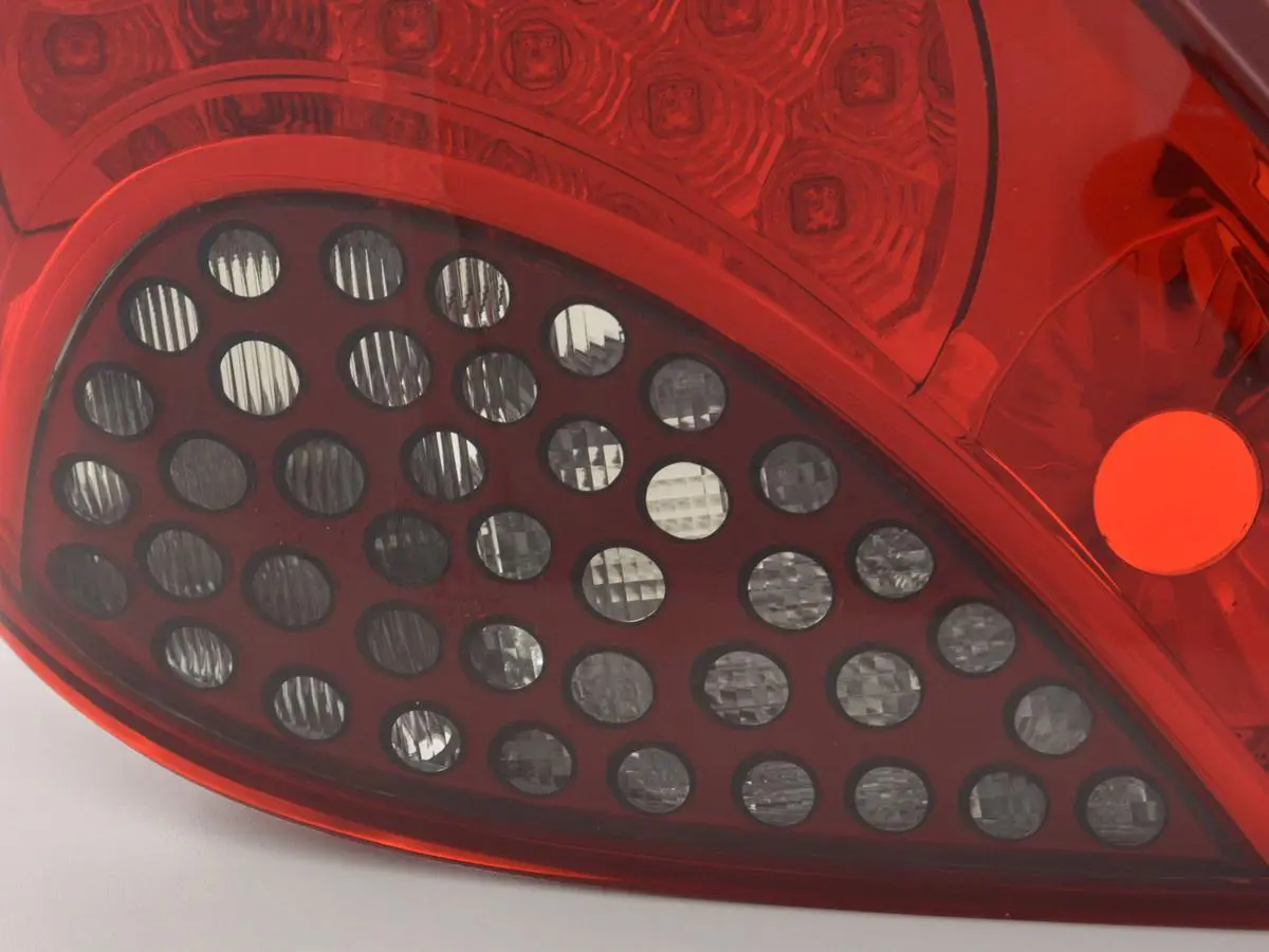Baklykter  LED PEUGEOT 207 3D/5D 2006-2009 RED SMOKE – bilde 2