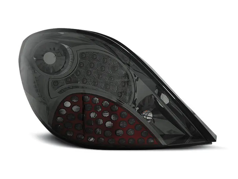 Baklykter LED PEUGEOT 207 3D/5D 2006-2009 SMOKE – bilde 4