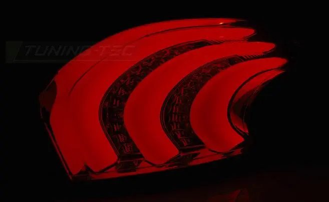Baklykter LED Peugeot 208 I 2012 - 2015 │ SMOKE – bilde 2