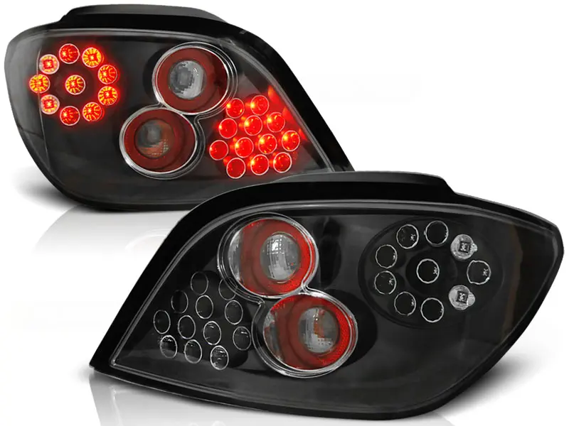 Baklykter LED PEUGEOT 307 2001-2007 BLACK