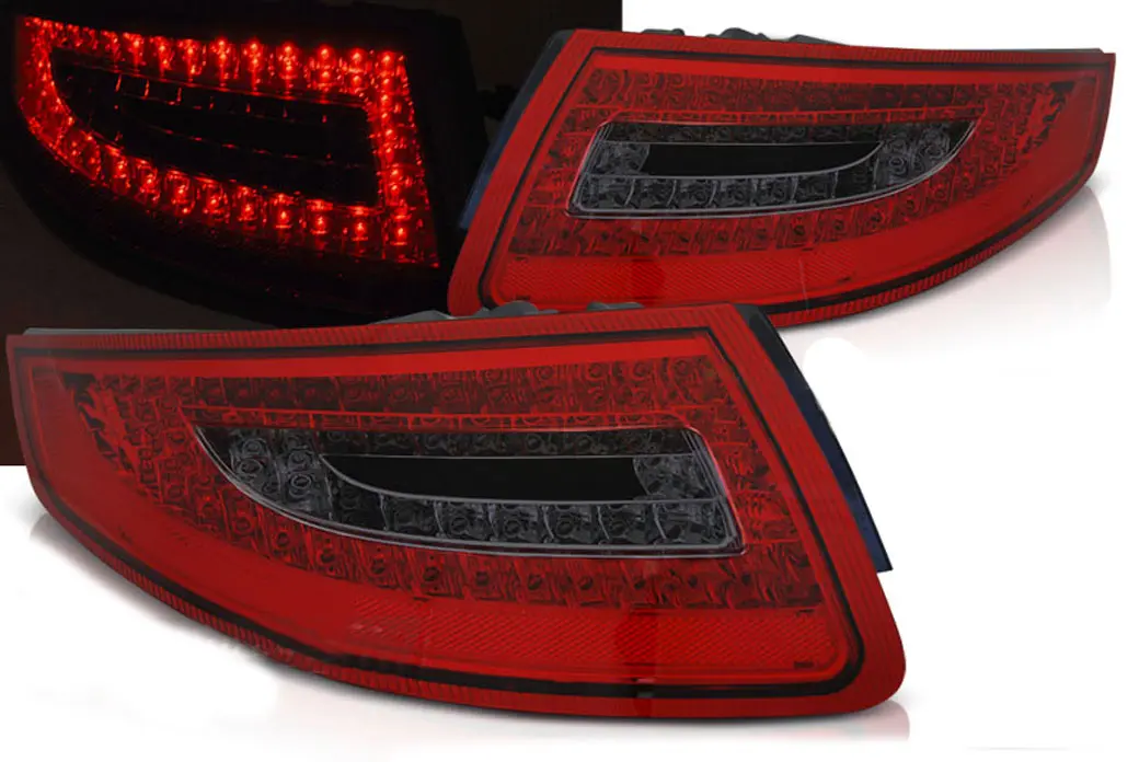 Baklykter LED PORSCHE 911 (997) 2004-2009 RED SMOKE
