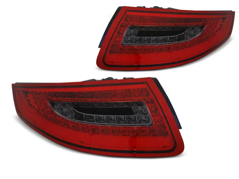 Baklykter LED PORSCHE 911 (997) 2004-2009 RED SMOKE – bilde 6
