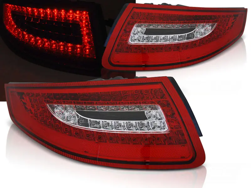 Baklykter LED PORSCHE 911 (997) 2004-2009 RED WHITE