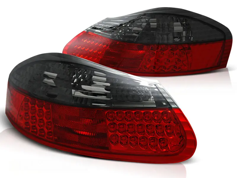 Baklykter LED PORSCHE BOXSTER 1996-2004 RED SMOKE – bilde 2
