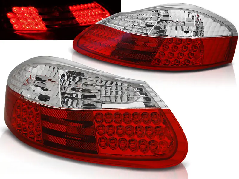 Baklykter LED PORSCHE BOXSTER 1996-2004 RED WHITE