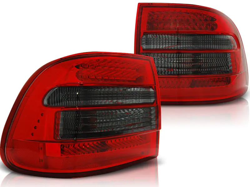 Baklykter LED PORSCHE CAYENNE 2002-2006 RED SMOKE – bilde 2