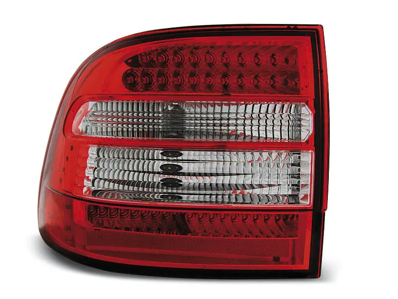 Baklykter LED Porsche Cayenne I (9PA) 2002 - 2007 │ RED WHITE – bilde 4