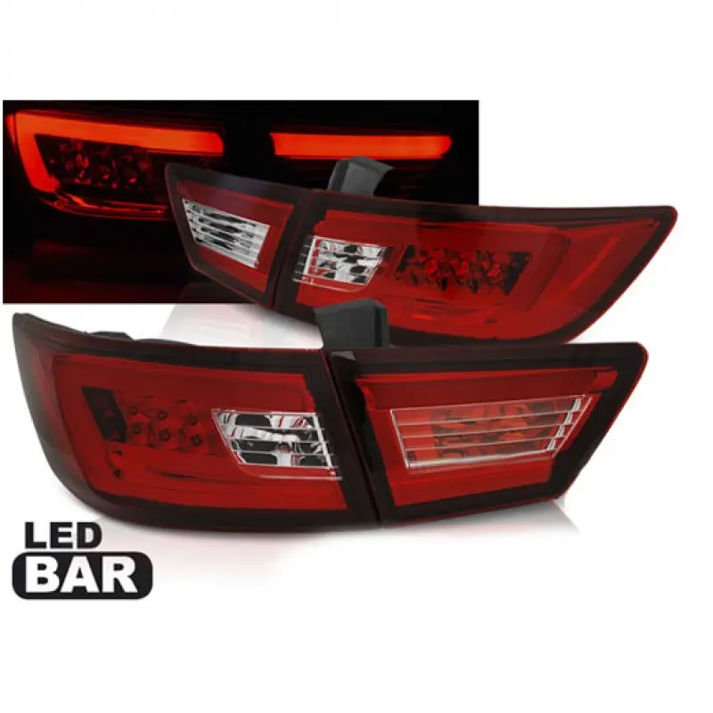 Baklykter LED RENAULT CLIO IV 2013-2016 HATCHBACK RED WHITE