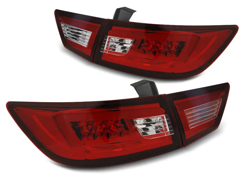 Baklykter LED RENAULT CLIO IV 2013-2016 HATCHBACK RED WHITE – bilde 7