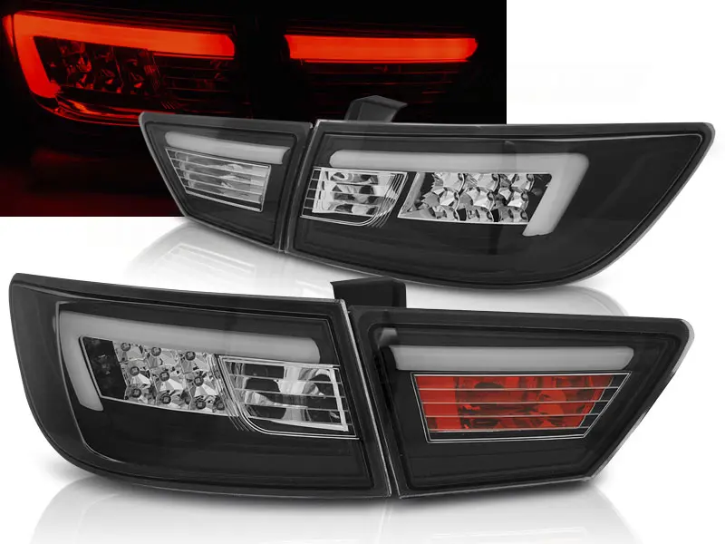 Baklykter LED RENAULT CLIO IV 2013-2016 HB BLACK
