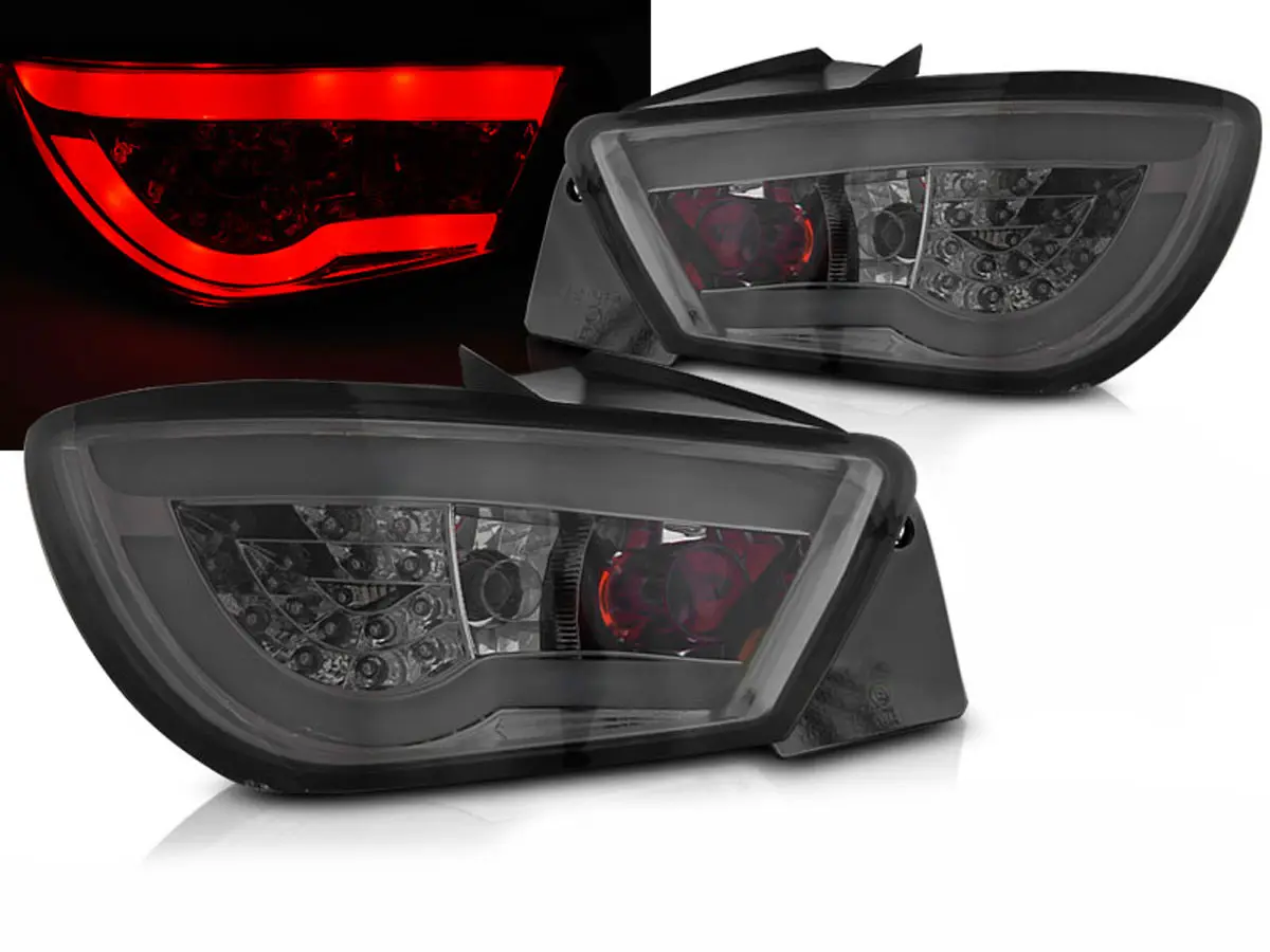 Baklykter LED SEAT IBIZA (6J) 3D 2008-2012 LIGHTS SMOKE