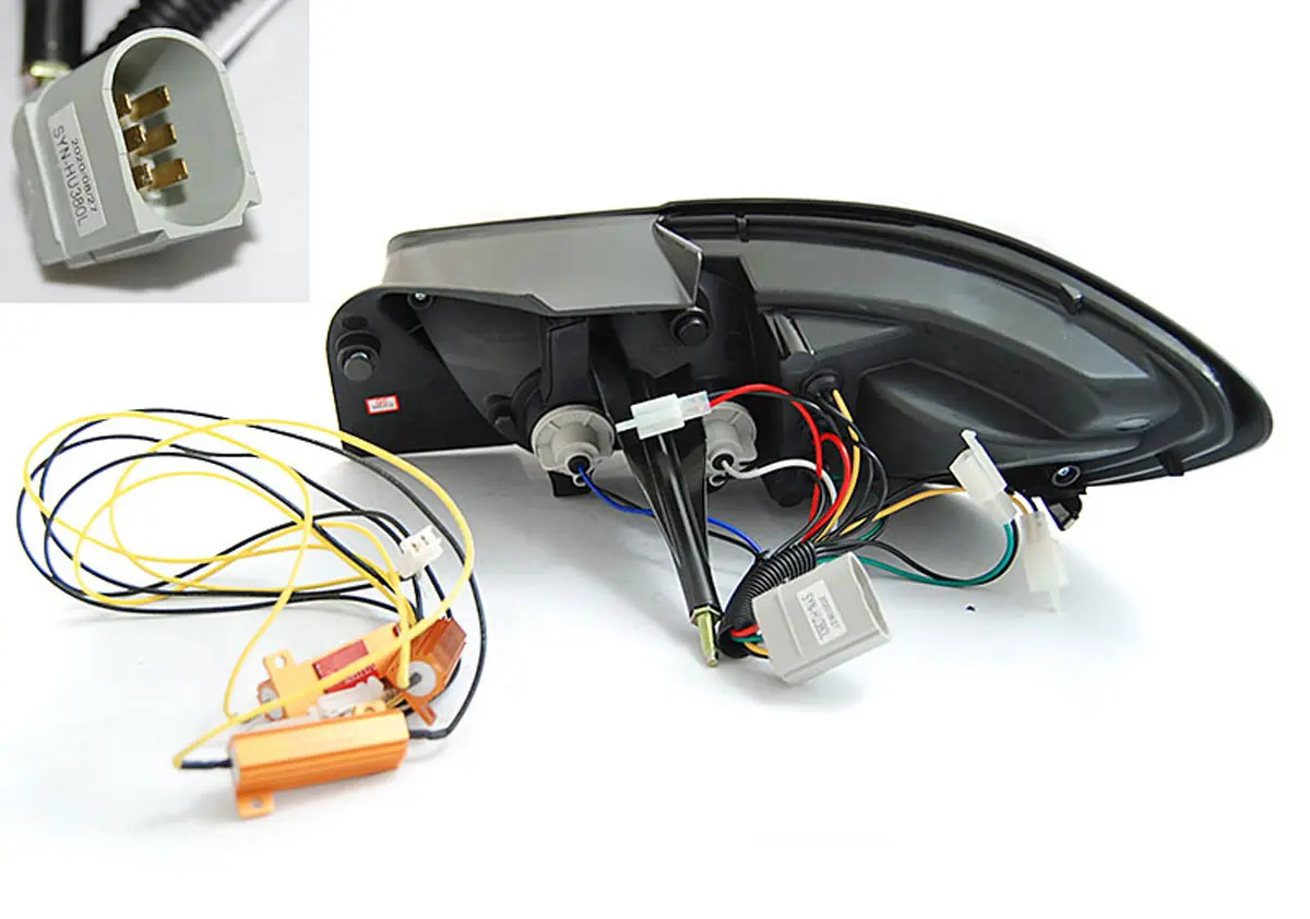 Baklykter LED SEAT IBIZA (6J) 3D 2008-2012 LIGHTS SMOKE – bilde 4