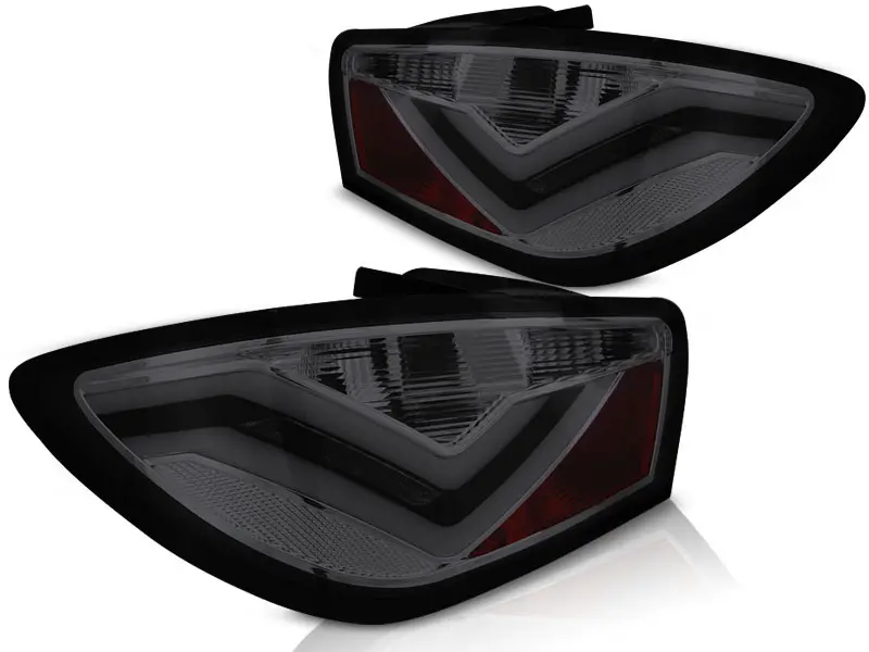 Baklykter LED SEAT IBIZA (6J) 3D 2008-2012 RED SMOKE Image 3