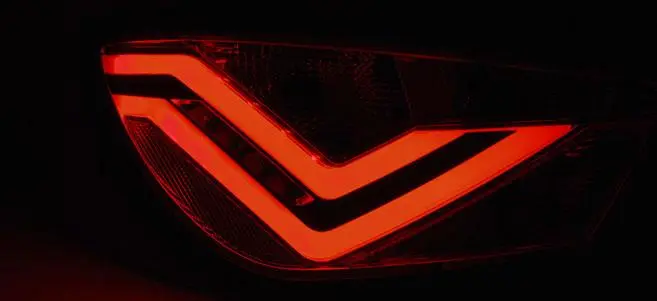 Baklykter LED SEAT IBIZA (6J) 3D 2008-2012 RED WHITE Image 3