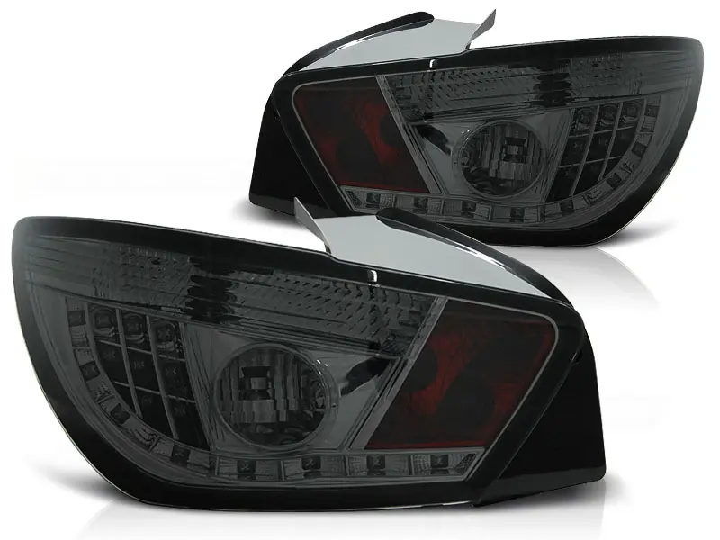 Baklykter LED SEAT IBIZA (6J) 3D 2008-> SMOKE – bilde 2