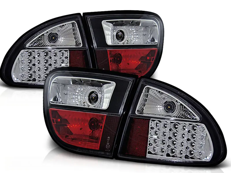 Baklykter LED SEAT LEON 1999-2004 BLACK