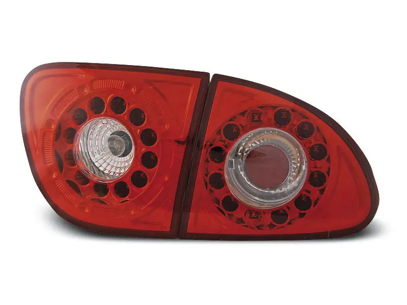 Baklykter LED SEAT LEON 1999-2004 RED WHITE – bilde 2