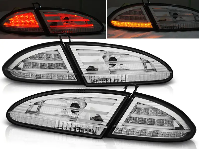 Baklykter LED SEAT LEON 2005-2009 CHROME