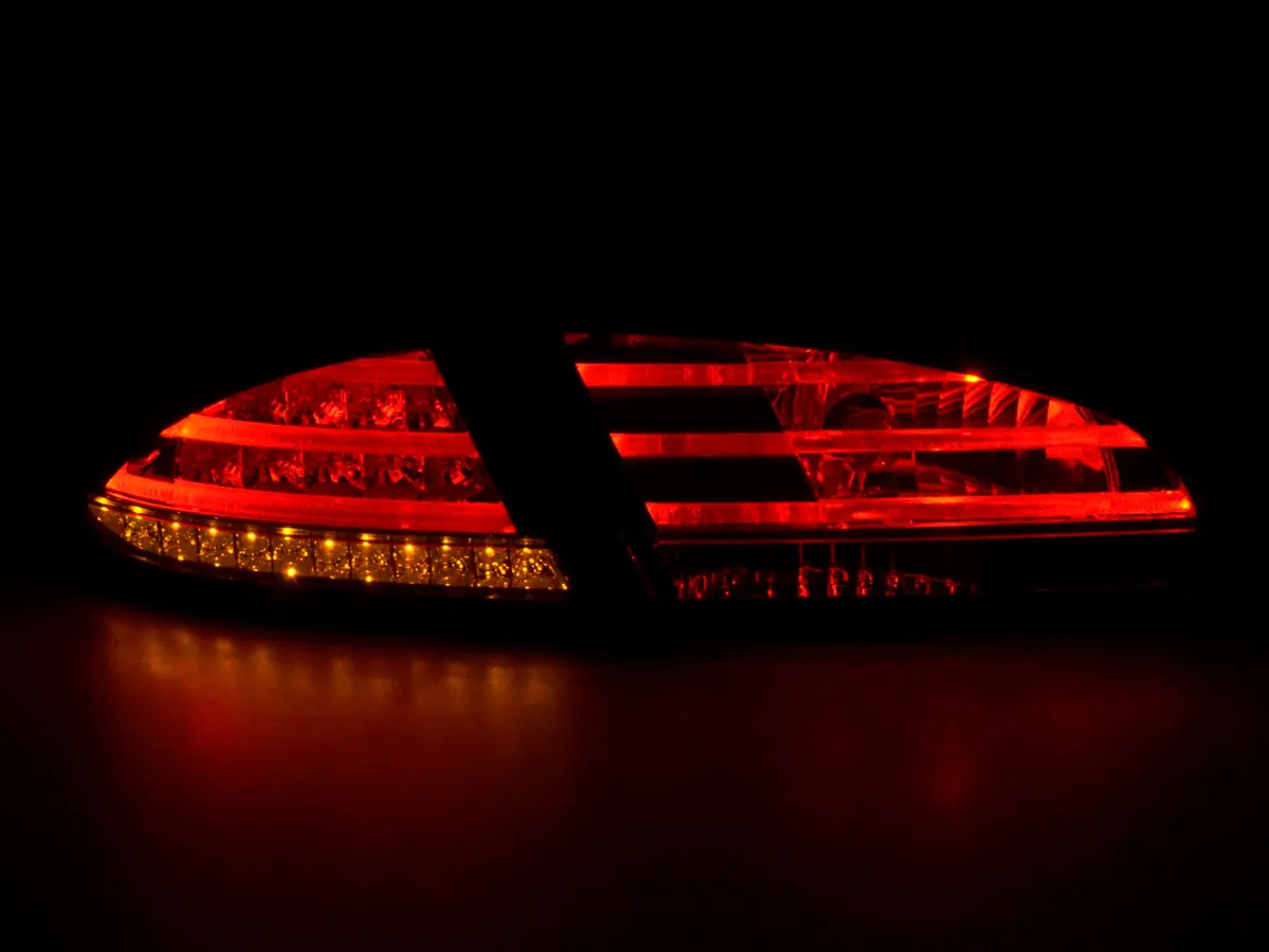 Baklykter LED SEAT LEON 2005-2009 RED SMOKE – bilde 4