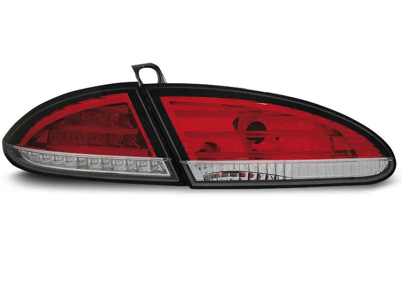 Baklykter LED SEAT LEON 2005-2009 RED WHITE – bilde 3