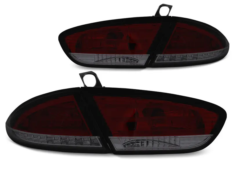 Baklykter LED SEAT LEON 2009-2012 RED SMOKE – bilde 5