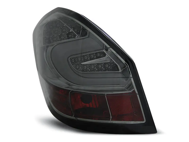 Baklykter LED SKODA FABIA II 2007- 2014 SMOKE – bilde 3