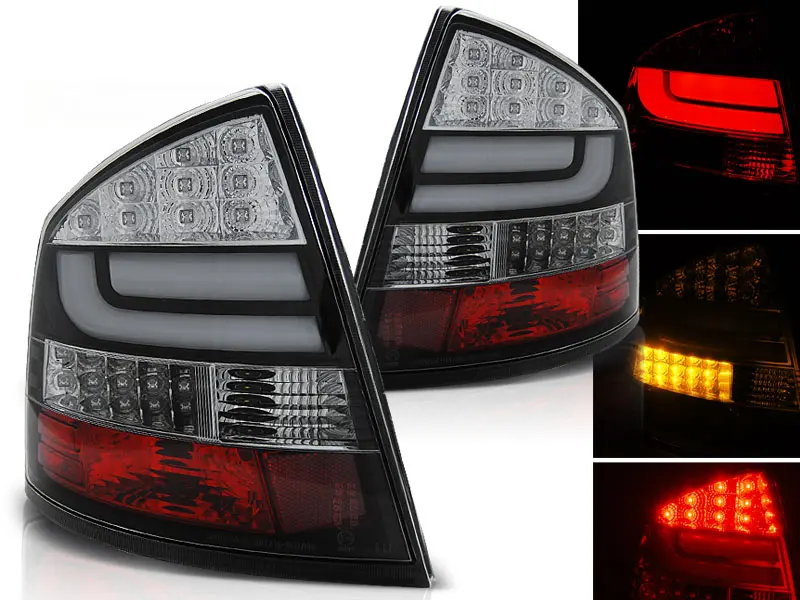 Baklykter LED Skoda Octavia II Liftback 2004 - 2013 │ BLACK