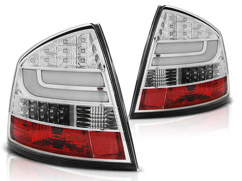Baklykter LED Skoda Octavia II Liftback 2004 - 2013 │ CHROME – bilde 2