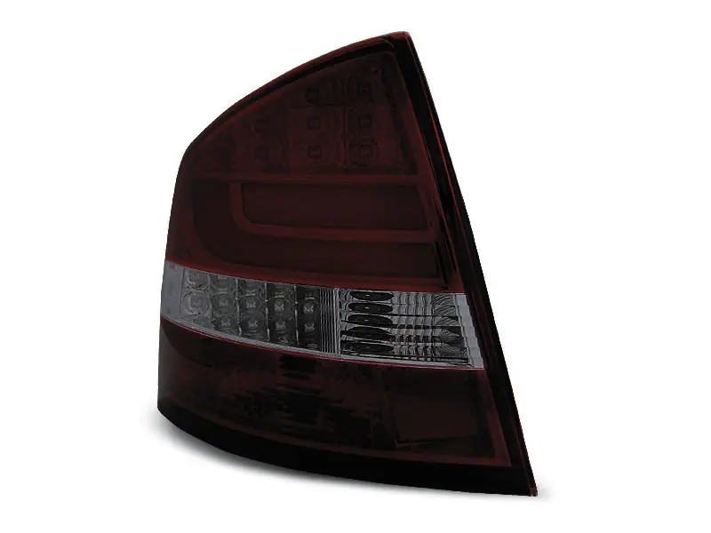 Baklykter LED Skoda Octavia II Liftback 2004 - 2013 │ RED SMOKE – bilde 3