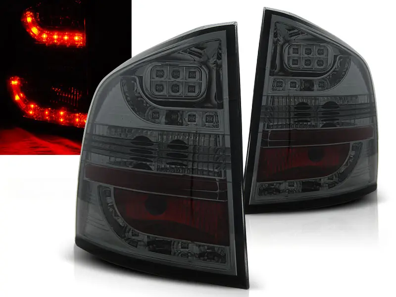 Baklykter LED Skoda Octavia II Stasjonsvogn 2004 - 2013 │ SMOKE