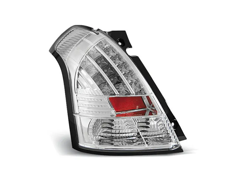 Baklykter LED SUZUKI SWIFT 2005-2010 CHROME – bilde 3