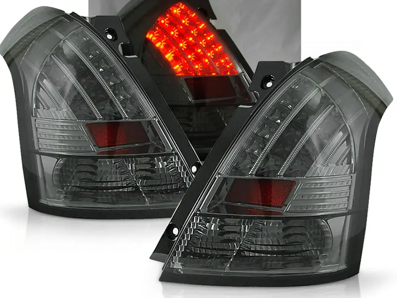 Baklykter LED SUZUKI SWIFT 2005-2010 SMOKE