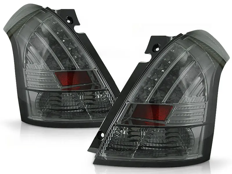 Baklykter LED SUZUKI SWIFT 2005-2010 SMOKE – bilde 2