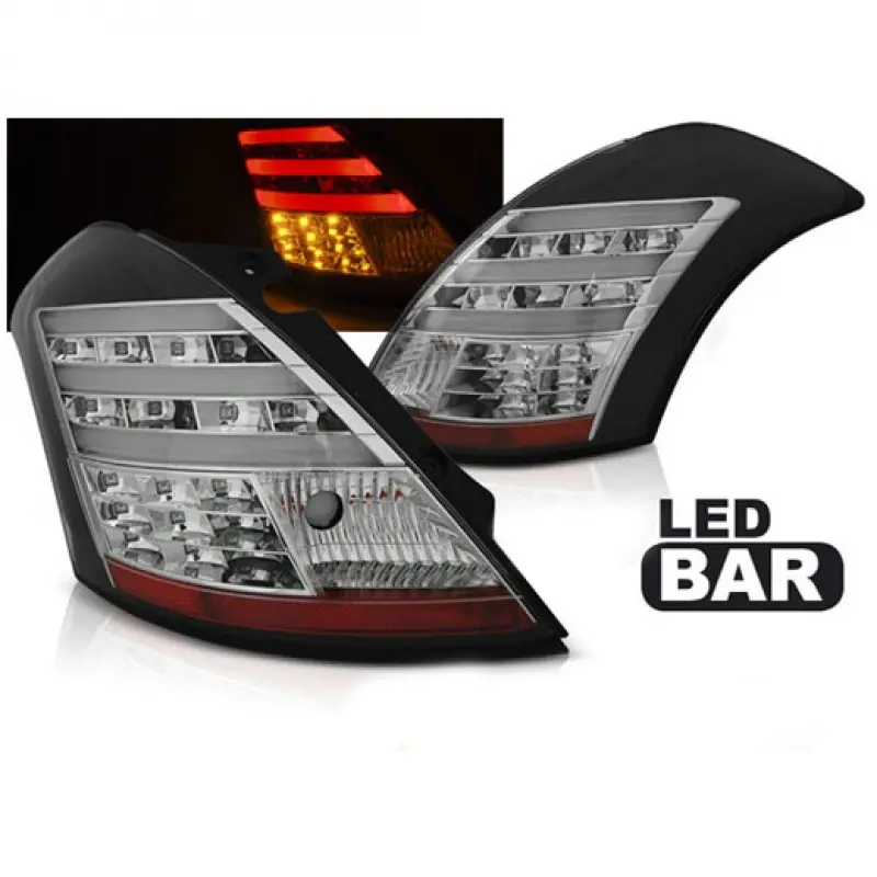 Baklykter LED SUZUKI SWIFT V 2010-> BLACK