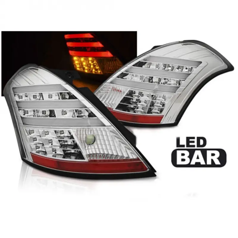 Baklykter LED SUZUKI SWIFT V 2010-> CHROME