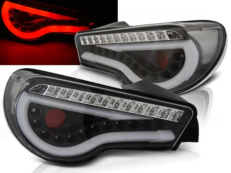 Baklykter LED TOYOTA GT86 2012-2016 BLACK SEQ