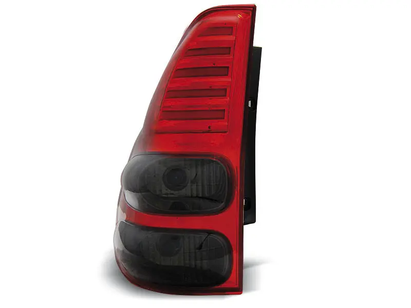 Baklykter LED TOYOTA LAND CRUISER (120) 2003-2009 RED SMOKE – bilde 3