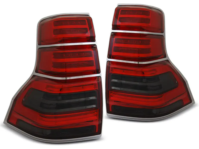 Baklykter LED TOYOTA LAND CRUISER (150) 2009-2013 RED SMOKE – bilde 4