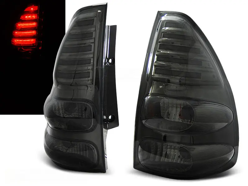 Baklykter LED Toyota Land Cruiser J120 2002 - 2009 | Smoke Edition