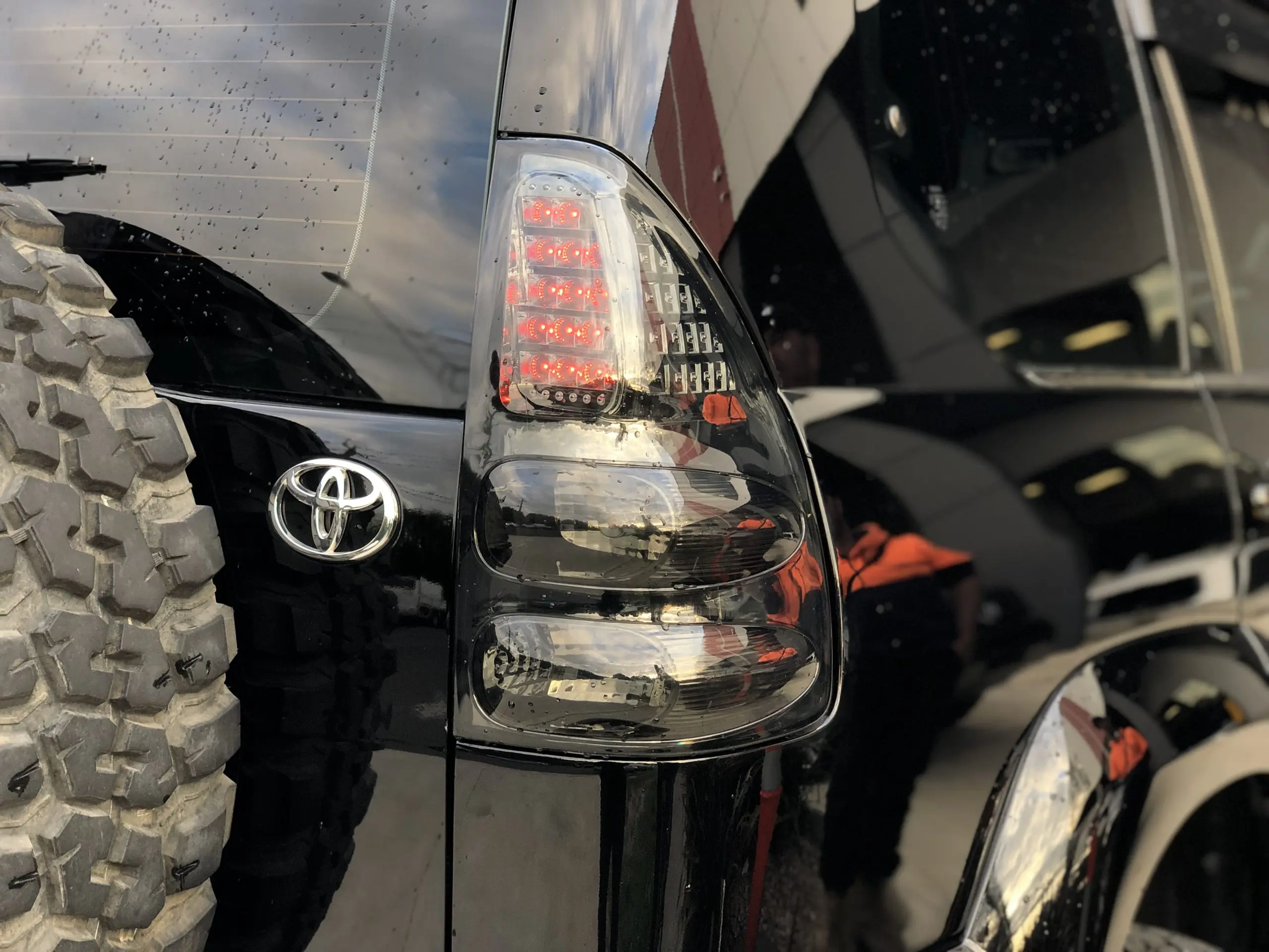 Baklykter LED Toyota Land Cruiser J120 2002 - 2009 | Smoke Edition – bilde 3
