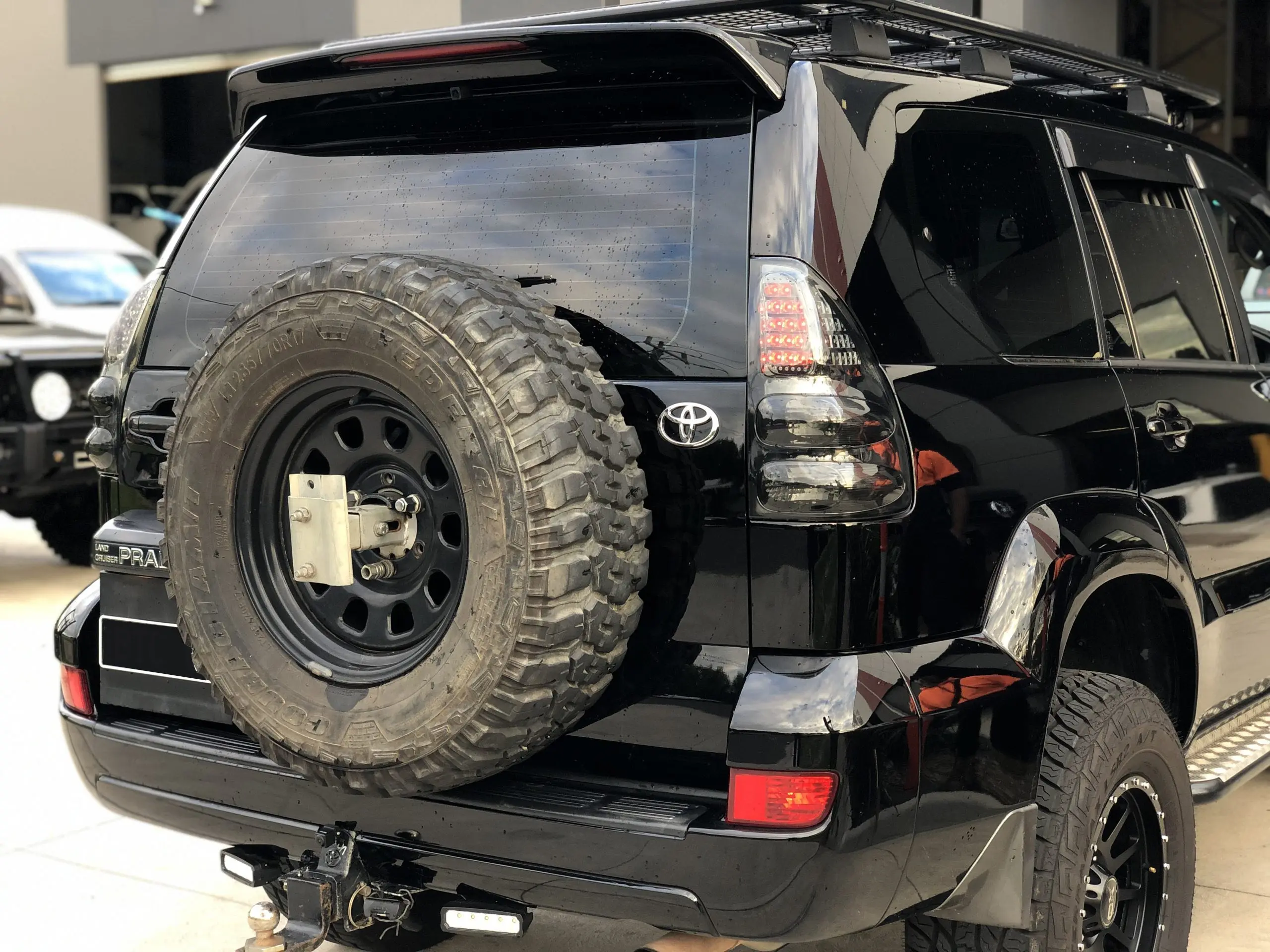 Baklykter LED Toyota Land Cruiser J120 2002 - 2009 | Smoke Edition – bilde 4