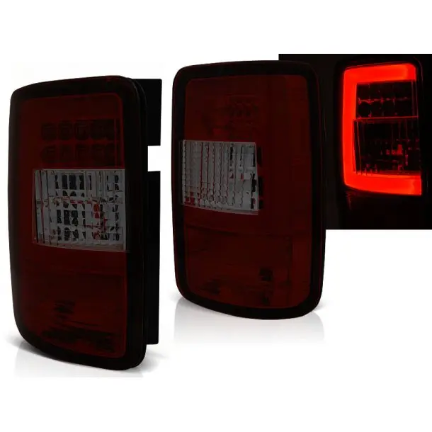 Baklykter LED VOLKSWAGEN CADDY III 2003-2015 │ RED SMOKE